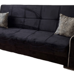 Black Tual 3 Sofabed