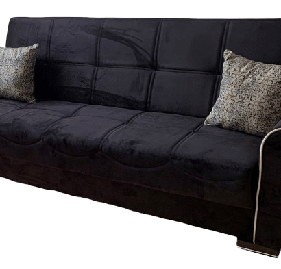 Black Tual 3 Sofabed