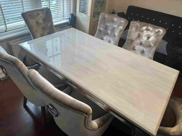 Cream Louis Marble Table (2)