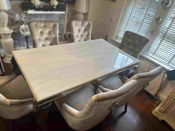 Cream Louis Marble Table (2)