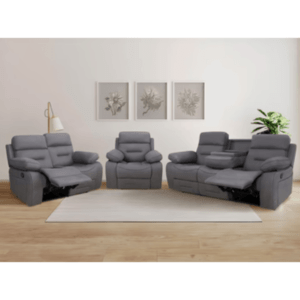 Fabric Recliner Sofa-Foster