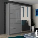 INFINITY 150cm HIGH GLOSS WARDROBE