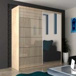 INFINITY 150cm HIGH GLOSS WARDROBE