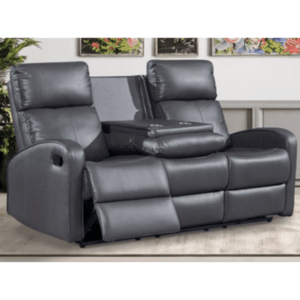 Leather Recliner Sofa-Parma