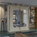 Marika Sliding Mirror Wardrobe