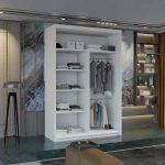 Marika Sliding Mirror Wardrobe