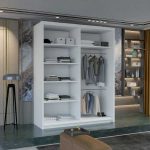 Marika Sliding Mirror Wardrobe