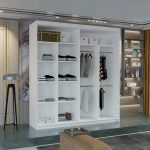 Marika Sliding Mirror Wardrobe