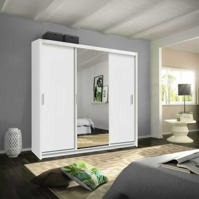 Miami white wardrobe 1