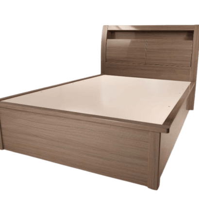 RUGBY OAK HIGH GLOSS BED (1)