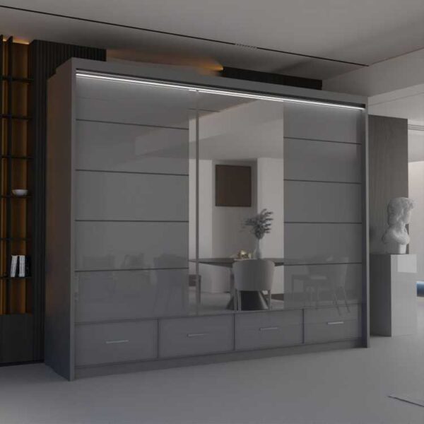 Syclia-High-Gloss-Sliding-Wardrobe-255cm-Grey.