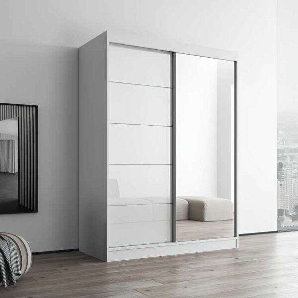 180cm Infinity High Gloss Wardrobe | Luxury Modern Design UK