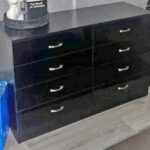 4 drawer with plain handle