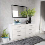 3 drawer with plain handle
