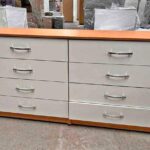 4 drawer with plain handle