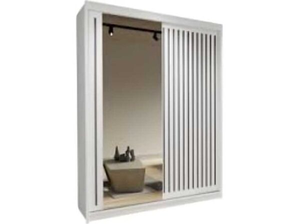 royal-slidng-mirror-wardrobe-150cm-white