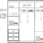 royal-slidng-mirror-wardrobe-250cm-dimension