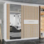 Lyllie Sliding Mirror Wardrobe
