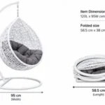 Swing chair Dimensions