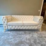 Italian Chesterfeild Hand Upholstered Sofa