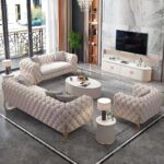 Italian Chesterfeild Hand Upholstered Sofa