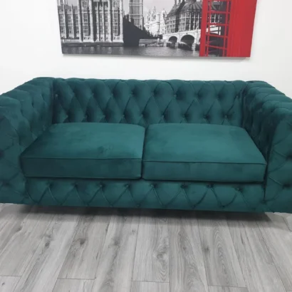 Italian Chesterfeild Hand Upholstered Sofa