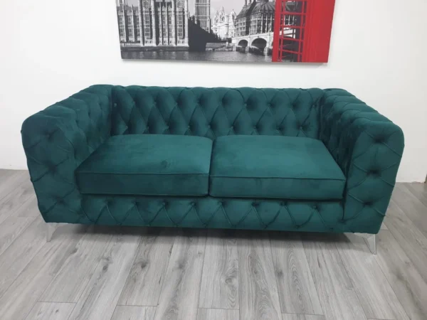 Italian Chesterfeild Hand Upholstered Sofa