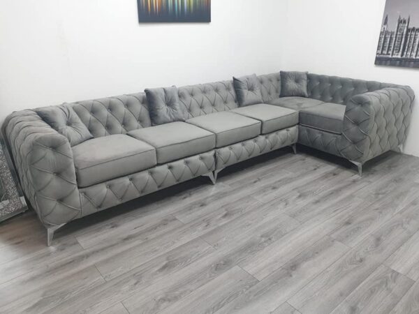 Italian Chesterfeild Hand Upholstered Sofa