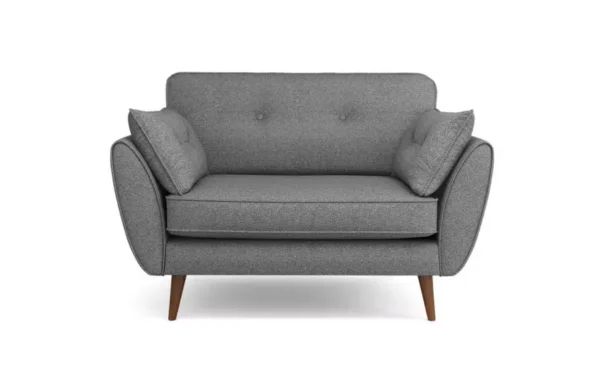 Zinc Single Seater Sofa With charcoal Color