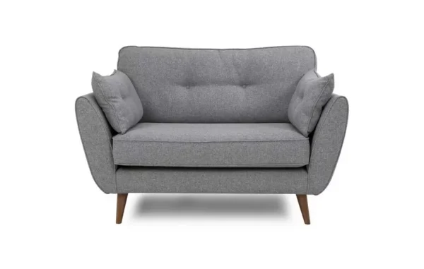 Zinc Single Seater Sofa With grey Color