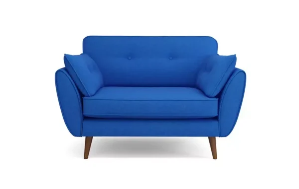 Zinc Single Seater Sofa With Indigo Color