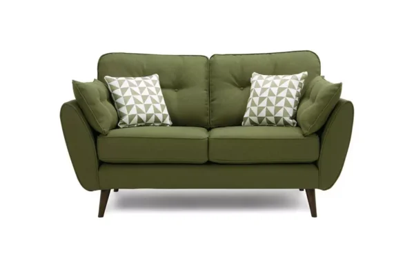 Zinc 2 seater Sofa Green Color-Best Furniture In UK