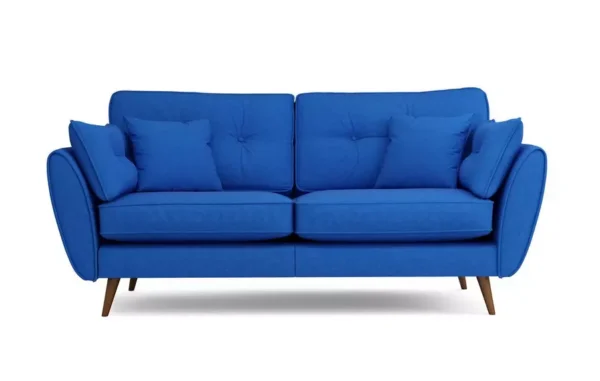 Zinc 3 seater Sofa indigo Color