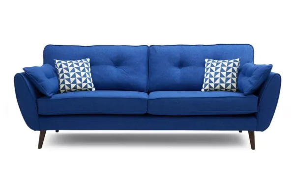 Zinc 4 seater Indigo Color Sofa