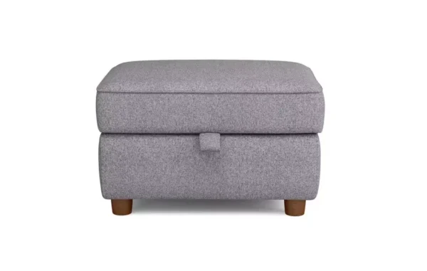 Zinc Footstool With Grey Color