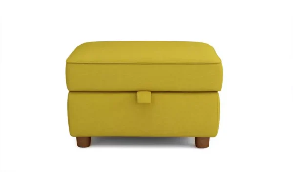 Zinc Footstool With Yellow Color