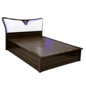 Butterfly High Gloss Bed - Modern Elegance & Durable Design