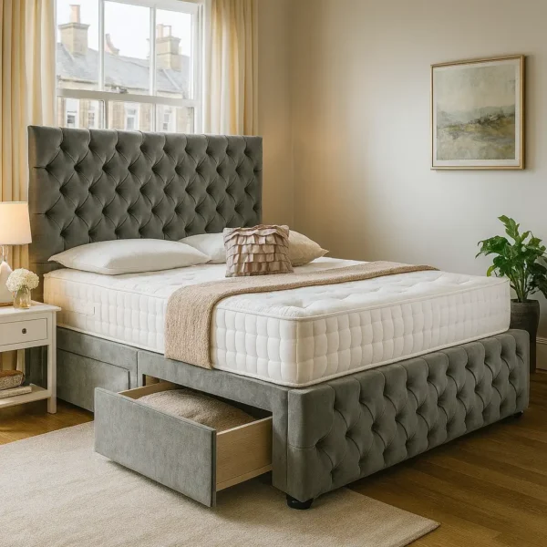 Florida Monaco Bed Luxury Handmade Comfort UK