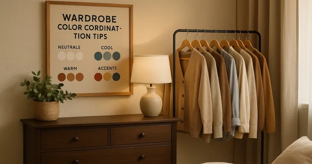 Wardrobe color coordination tips 