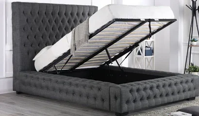 Ambassador Bed – Dark Grey | Climax Furniture