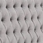 Chesterfield Ambassador Dark grey Velvet Deep Tufted Luxury Master Bedroom - UK
