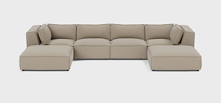 Premium Modular Velvet Sofa – UK Made