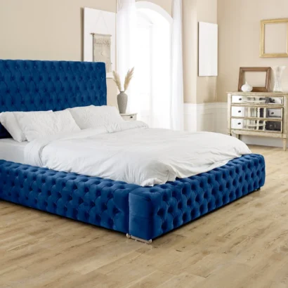 Ambassador Bed – Blue | Climax Furniture