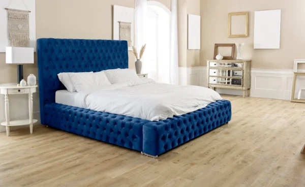 Ambassador Bed – Blue | Climax Furniture