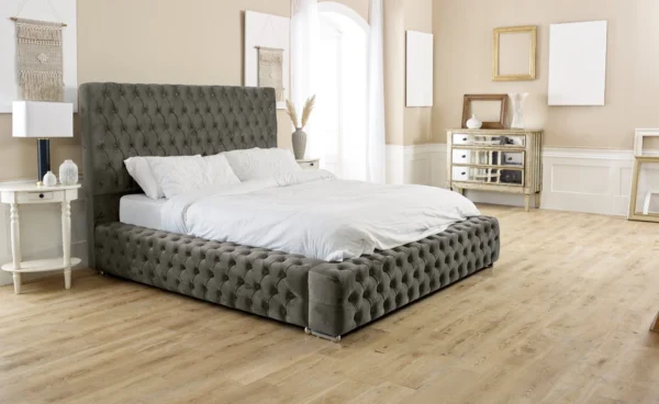 Ambassador Bed – Grey | Climax Furniture