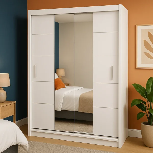 Oslo Slidding mirror wardrobe