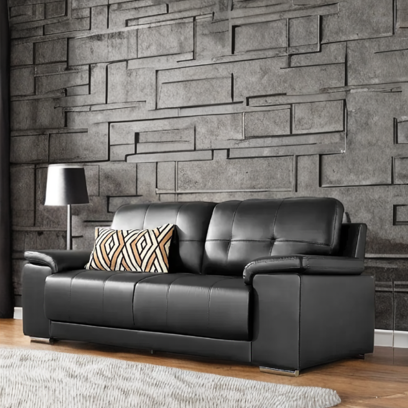 3-Seater-Kansas-in-black
