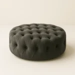 Ashton without mirror footstool in Grey color