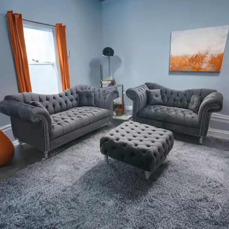 Elegance 3+2 Seater in Grey colour