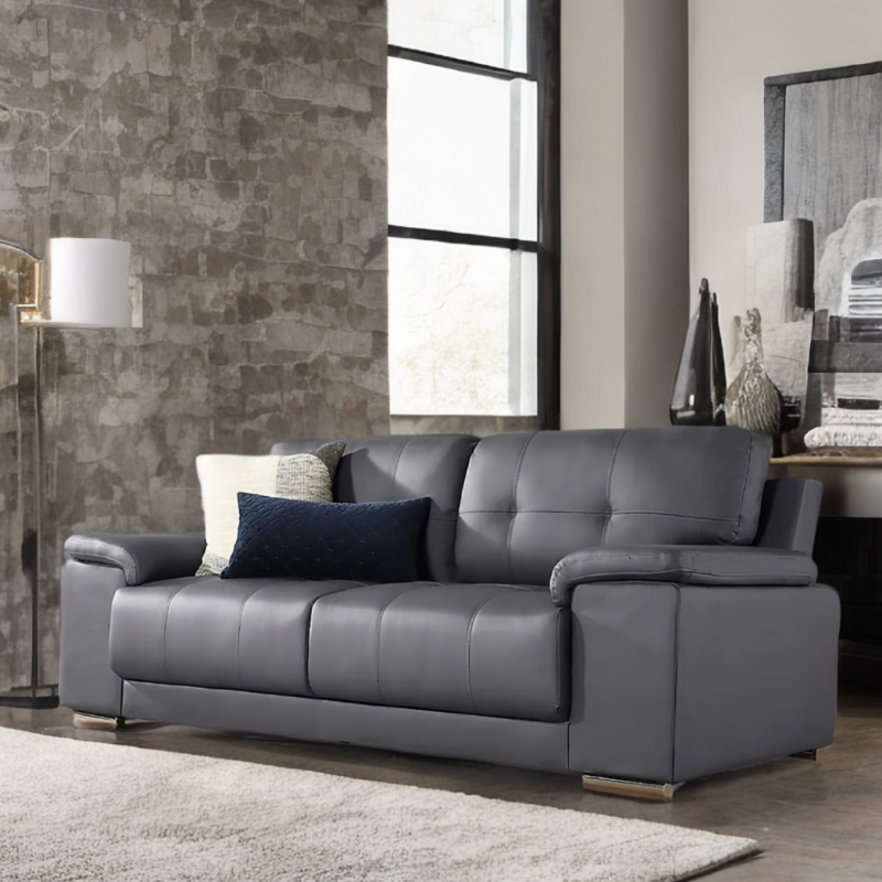 Kansas Leather Sofa